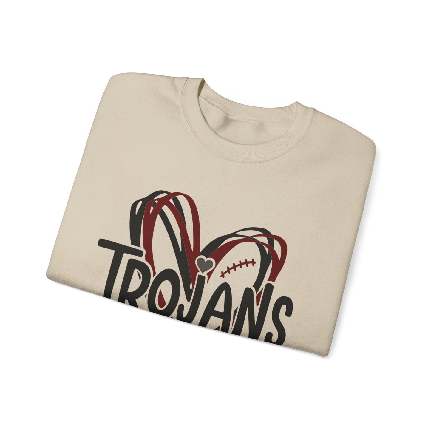 Trojans Love Crewneck