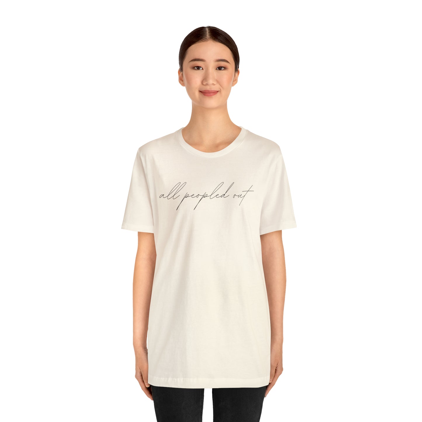 All Peopled Out Script