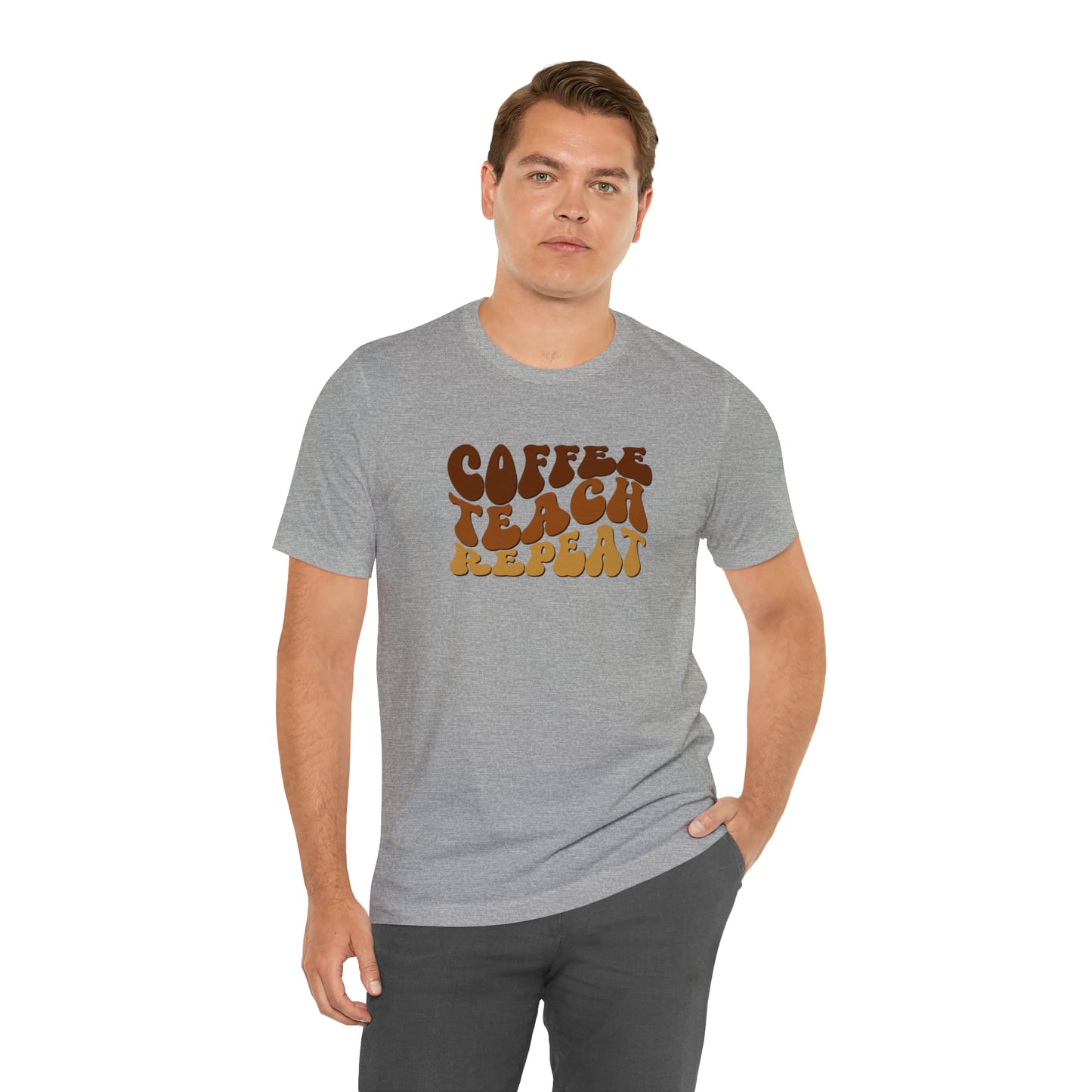 Coffee Teach Repeat Tee
