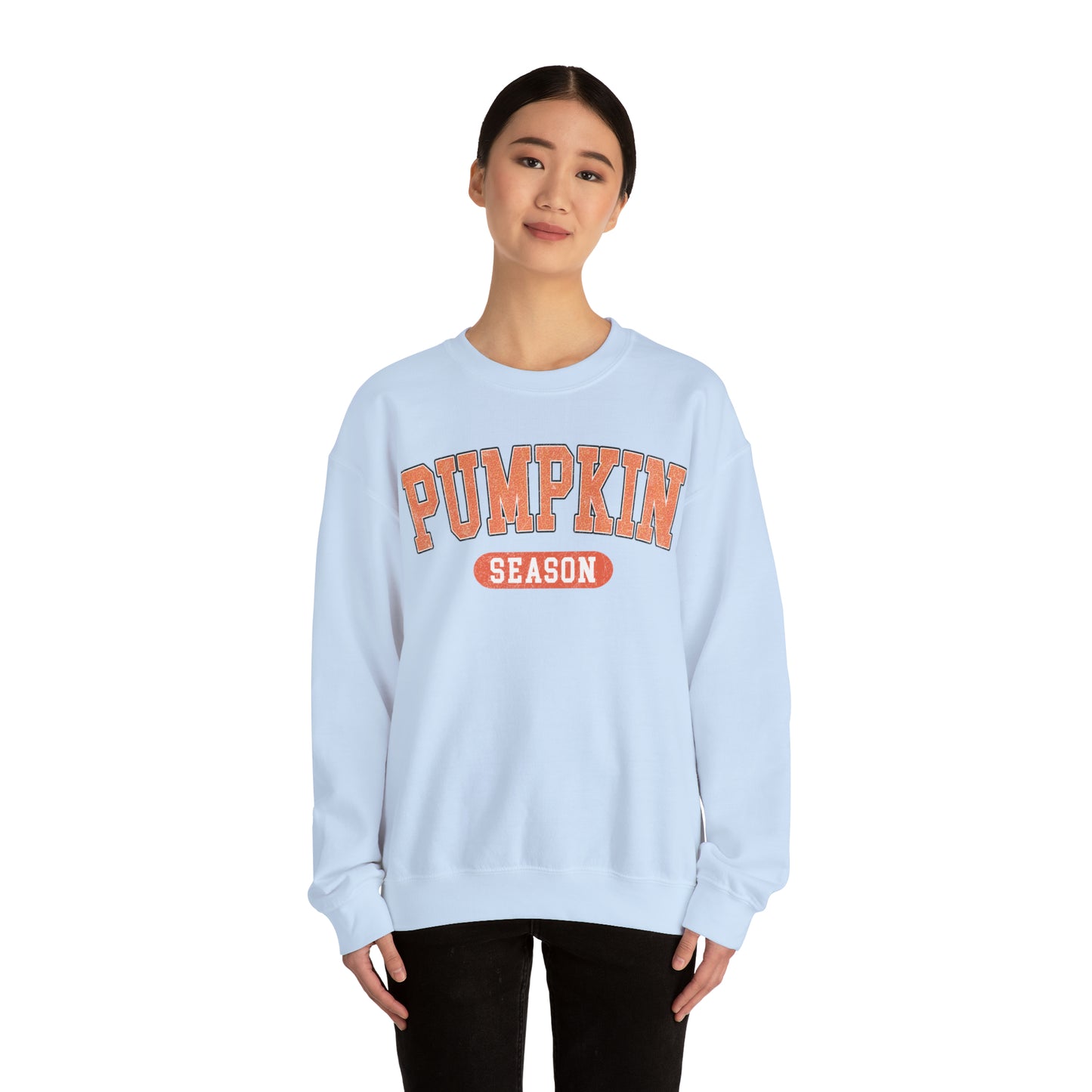 Pumpkin Season Block Sweatshirt